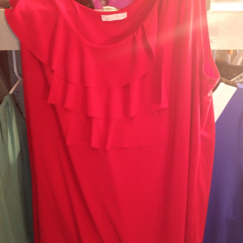 Claudia Richard Red Tank top